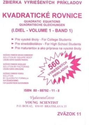 Kvadratické rovnice I.diel