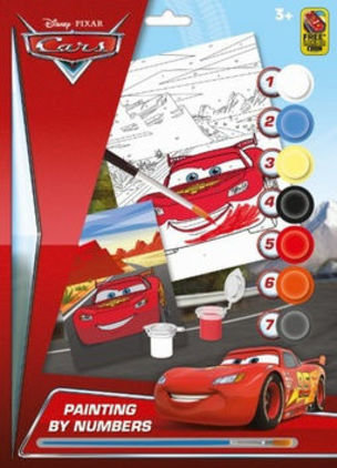 Maľovanie podľa čísel A4 Cars