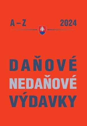 Daňové a nedaňové výdavky 2024