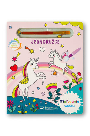 Maľovanie vodou Jednorožce