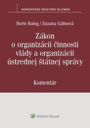 Zákon o organizácii činnosti vlády a organizácii ústrednej štátnej správy