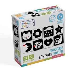 Grooosses Kontrast-Karten Für Babys
