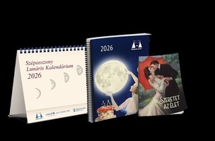 Lunárny kalendár Krásnej panej 2026 maď.