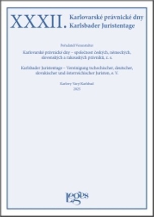 XXXII. Karlovarské právnické dny