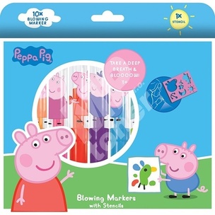 Fúkacie fixky 10 + 1 Peppa