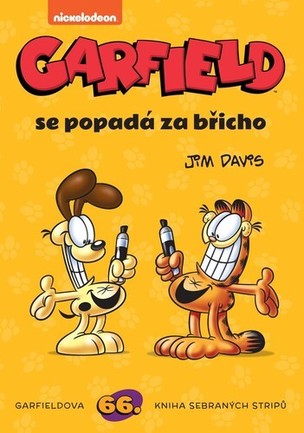 Garfield se popadá za břicho 66