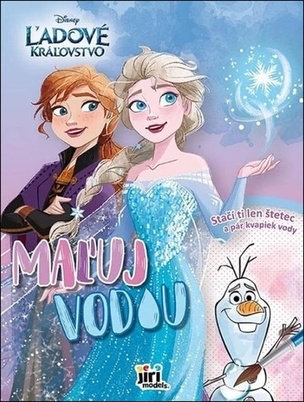 Maľuj vodou Ľadové kráľovstvo