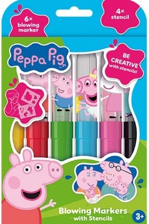 Fúkacie fixky Prasiatko Peppa