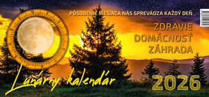 Lunárny kalendár 2026 stolový