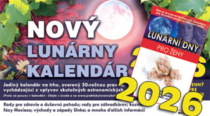 Lunární dny pro ženy + Nový Lunárny kalendár 2026