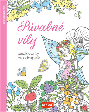 Půvabné víly Omalovánky pro dospělé