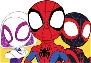 Moje omalovánky Spidey