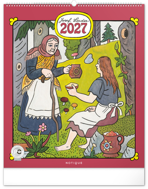 Josef Lada 2027 - nástěnný kalendář