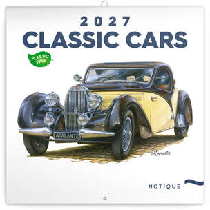 Classic Cars 2027 - nástěnný kalendář