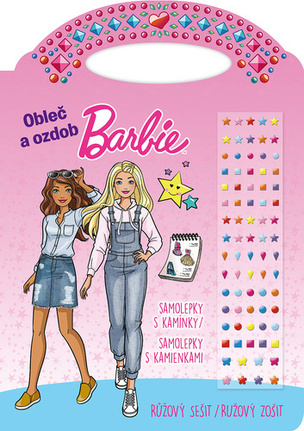 Barbie růžový sešit/ružový zošit