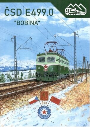 Vystrihovačka ČSD E499.0 Bobina