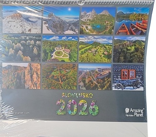 Kalendár 2026 Slovensko nástenný