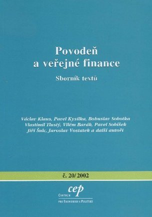 Povodeň a veřejné finance