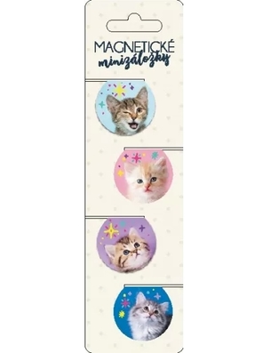 Magnetické minizáložky Mačiatka