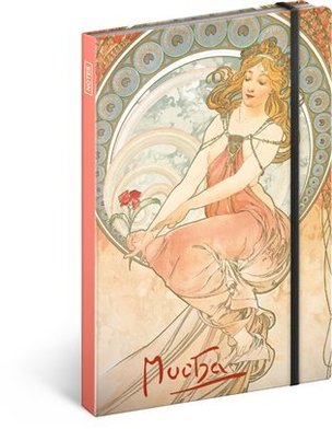 Notes Alfons Mucha - Obraz, llinkovaný