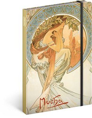 Notes Alfons Mucha - Poezie, linkovaný