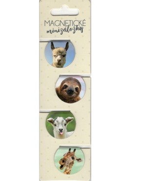 Magnetické minizáložky Zvieratká
