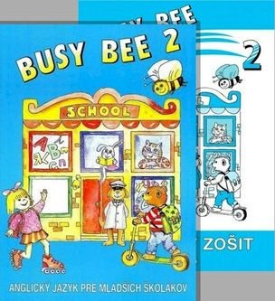 Busy Bee 2 učebnica s pracovným zošitom + online CD a interaktívne karty