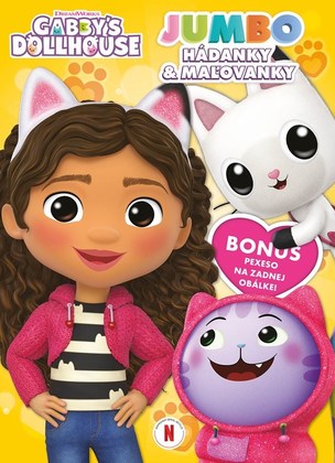 Gabikin kúzelný domček - JUMBO hádanky a maľovanky