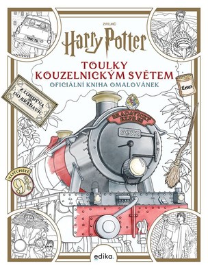 Harry Potter: Toulky kouzelnickým světem - oficiální kniha omalovánek