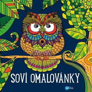 Soví omalovánky