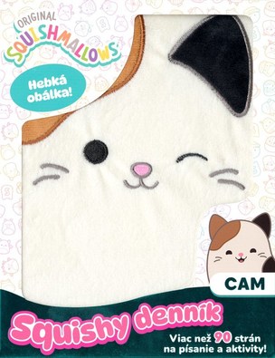 Squishmallows - Squishy denník - Cam (kolektiv
