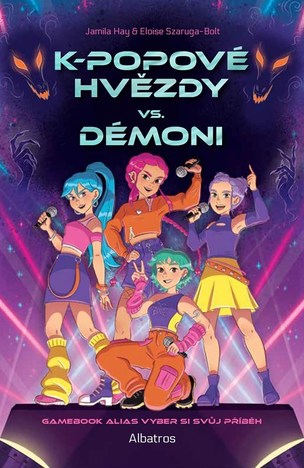 K-popové hvězdy vs. démoni (gamebook) (Jamila Hay