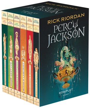 PERCY JACKSON - komplet - box (Rick Riordan