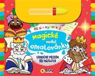Vánoční příběh Tři králové - Magické vodní omalovánky