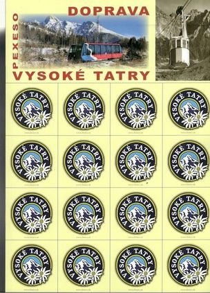 Pexeso s motívom Dopravy Vysokých Tatier