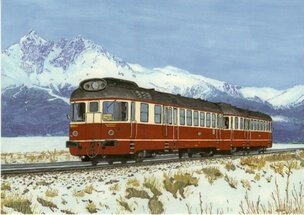 Doprava v Tatrách Súbor 5 pohľadníc