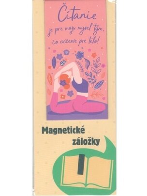 Magnetická záložka Čítanie je pre moju myseľ...