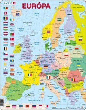 Puzzle Európa (K 2-SK)