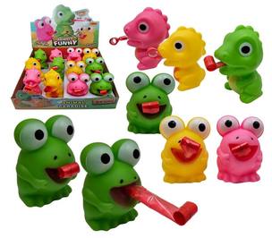 Malý dinosaurus vyplazujúci jazyk, 8*4cm, mix farieb