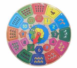 Hodiny farebné 29cm