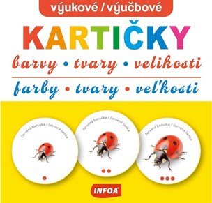 Výučbové kartičky - farby, tvary, veľkosti