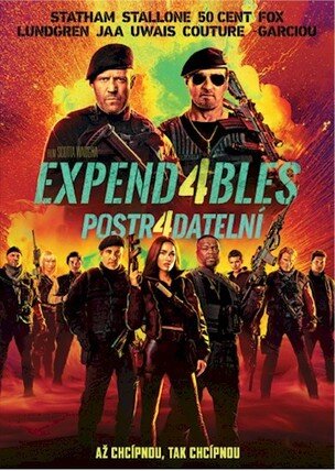 Expend4bles: Postr4datelní DVD