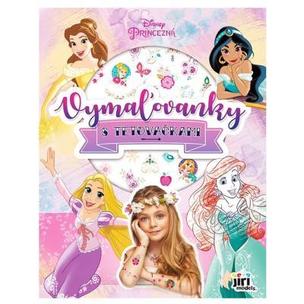 Maľovanky s tetovaním Disney Princezné