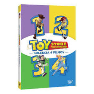 Film: Toy Story: Príbeh Hračiek Kolekcia 1.-4. 4Dvd (Sk)