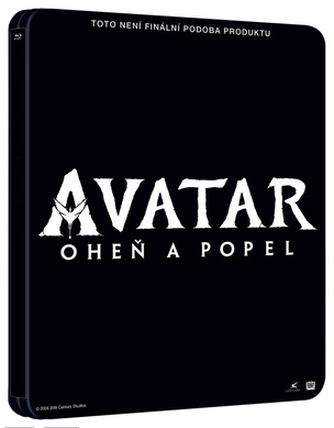 Avatar: Oheň a popel (BD + BD Bonus Disk) - Limitovaná sběratelská edice - Steelbook (Cameron James, d