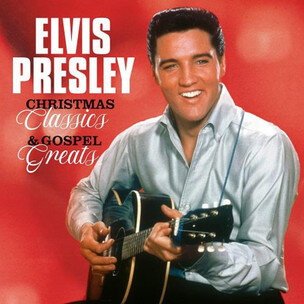 PRESLEY, ELVIS  CHRISTMAS CLASSICS GOSPEL GREATS  - GREEN LEAVES COLOURED LTD -HQ-