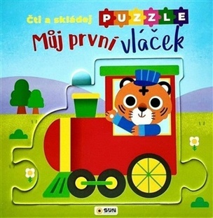 Čti a Skládej Puzzle - Můj první vláček