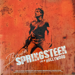 Bruce Springsteen:  Live In Hollywood 1992 (Orange/Yellow Splatter Vinyl)