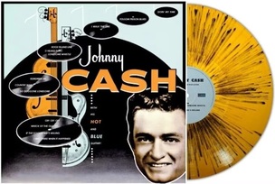 Johnny Cash:  With His Hot And Blue Guitar (Orange/Black Splatter Vinyl)