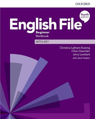 English File 4th ed. Beginner Workbook with key